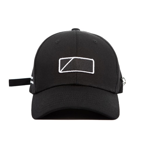 NONAME CURVE CAP BLACK